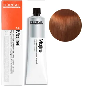 7/4 Блондин мідний Фарба для волосся стійка, 60 мл  Majirel L`Oreal Professionnel (оновлений формат)
