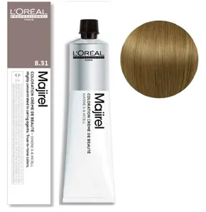 8/31 Світлий блондин золотисто-попелястий Фарба для волосся стійка, 60 мл  Majirel L`Oreal Professionnel (оновлений формат)
