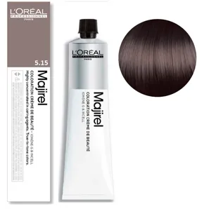 5/15 Світло-коричневий попелясто-махагоновий Фарба для волосся стійка, 60 мл  Majirel L`Oreal Professionnel (оновлений формат)