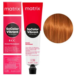 8CC світлий блондин глибокий мідний  Крем-фарба для волосся, 90 мл SoColor Pre-Bonded MATRIX (оновлений дизайн)