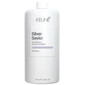 Шампунь з фіолетовими пігментами для нейтралізації жовтизни "Срібний блиск", 1000 мл Shampoo Silver Savior Care KEUNE