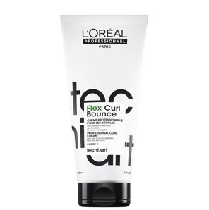 Крем-гель для стійких виражених кучерів з антистатичним ефектом, 200 мл (Force 2) Cream Flex Curl Bounce Tecni.Art L’Oreal Professionnel