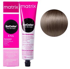 8NA світлий блондин натуральний попелястий Крем-фарба для волосся, 90 мл SoColor Pre-Bonded MATRIX (оновлений дизайн)