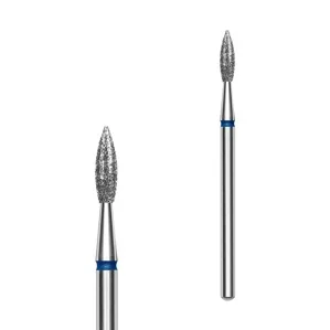 Фреза діамантова ПОЛУМ’Я ГОСТРЕ СИНЄ діаметр 2,3 мм / робоча частина 8 мм EXPERT (FA11B023/8) STALEKS PRO