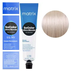UL-NV+ Ультраблонд натурально-фіолетовий Крем-фарба для волосся, 90 мл SoColor Pre-Bonded MATRIX (оновлений дизайн)