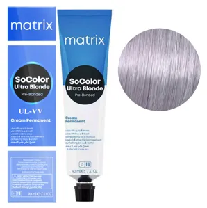 UL-VV  Ультраблонд фіолетовий інтенсивний Крем-фарба для волосся, 90 мл SoColor Pre-Bonded MATRIX (оновлений дизайн)