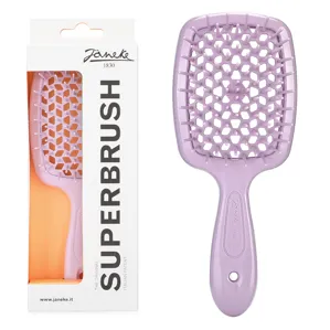 Щітка для волосся продувна ( колір: Пастельно-лавандовий ) SOFT LAVENDER Standart SUPERBRUSH Janeke 