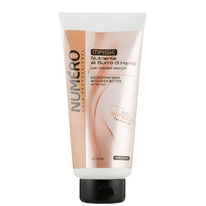 Крем-маска живильна з маслом каріте та авокадо, 300 мл Nourishing Mask with Shea Butter Karite Numero BRELIL Professional