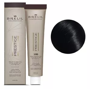 1/00 Крем-фарба для волосся перманентна з низьким вмістом аміаку, 100мл  Colorianne Prestige BRELIL Professional