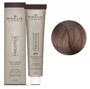 8/32 Крем-фарба для волосся перманентна з низьким вмістом аміаку, 100мл  Colorianne Prestige BRELIL Professional