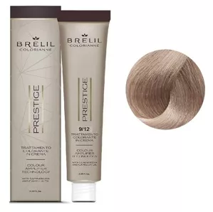 9/12 Крем-фарба для волосся перманентна з низьким вмістом аміаку, 100мл  Colorianne Prestige BRELIL Professional