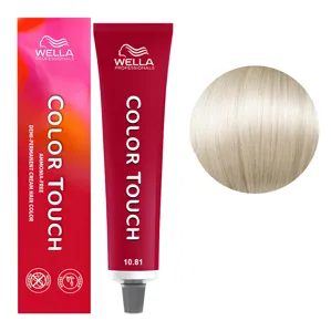 10/81 дуже яскравий блондин перлинно-попелястий Фарба для тонування волосся без аміаку (Оновлена формула), 60 мл COLOR TOUCH Wella Professionals