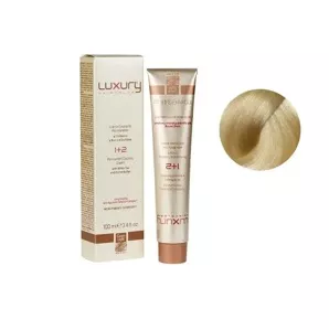 10/0  Крем-фарба для волосся з білим чаєм та екстрактом орхідеї, 100 мл LUXURY Haircolor GREEN LIGHT 