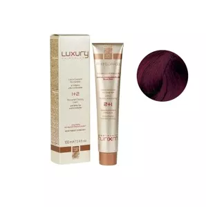 5/6 Світло-коричневий червоний Крем-фарба для волосся з білим чаєм та екстрактом орхідеї, 100 мл LUXURY Haircolor GREEN LIGHT