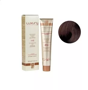 6/35 Темний блондин золотисто-махагоновий Крем-фарба для волосся з білим чаєм та екстрактом орхідеї, 100 мл LUXURY Haircolor GREEN LIGHT
