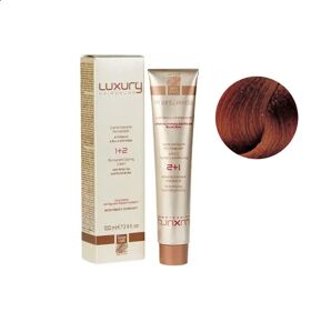7/34 Середній блондин золотисто-мідний Крем-фарба для волосся з білим чаєм та екстрактом орхідеї, 100 мл LUXURY Haircolor GREEN LIGHT