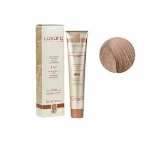 8/32 Світлий блондин золотисто-фіолетовий Крем-фарба для волосся з білим чаєм та екстрактом орхідеї, 100 мл LUXURY Haircolor GREEN LIGHT