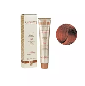 8/4 Світлий блондин мідний Крем-фарба для волосся з білим чаєм та екстрактом орхідеї, 100 мл LUXURY Haircolor GREEN LIGHT