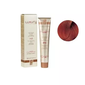 8/46 Світлий блондин мідно-червоний Крем-фарба для волосся з білим чаєм та екстрактом орхідеї, 100 мл LUXURY Haircolor GREEN LIGHT