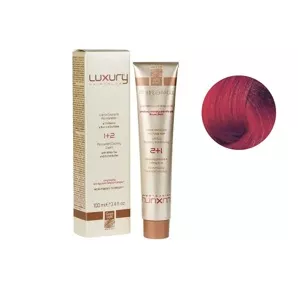 8/6 Світлий блондин червоний Крем-фарба для волосся з білим чаєм та екстрактом орхідеї, 100 мл LUXURY Haircolor GREEN LIGHT
