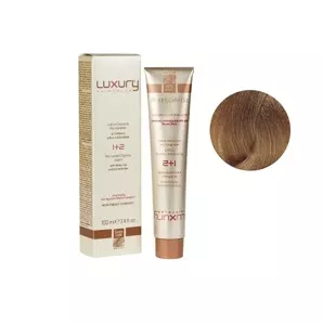 8/73 Світлий блондин коричнево-золотистий Крем-фарба для волосся з білим чаєм та екстрактом орхідеї, 100 мл LUXURY Haircolor GREEN LIGHT
