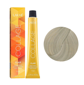 12/10 Суперосвітлюючий світло-білявий попелястий  Крем-фарба для волосся стійка, 60 мл Permanent Hair Color COLLAGE LAКME