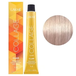 12/20 Суперосвітлюючий світло-білявий фіолетовий Крем-фарба для волосся стійка, 60 мл Permanent Hair Color COLLAGE LAКME