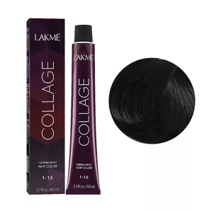 5/00 Світло-каштановий натуральний  Крем-фарба для волосся стійка, 60 мл Permanent Hair Color COLLAGE LAКME