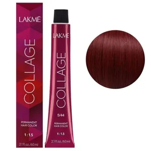 5/44 Світло-каштановий мідний яскравий Крем-фарба для волосся стійка, 60 мл Permanent Hair Color COLLAGE LAКME