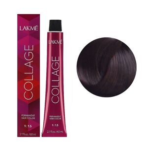 5/59 Світло-каштановий махагоново-червоний  Крем-фарба для волосся стійка, 60 мл Permanent Hair Color COLLAGE LAКME