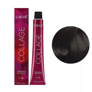 6/06 Темний блондин натурально-теплий  Крем-фарба для волосся стійка, 60 мл Permanent Hair Color COLLAGE LAКME