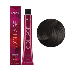 6/60 Темний блондин коричневий  Крем-фарба для волосся стійка, 60 мл Permanent Hair Color COLLAGE LAКME