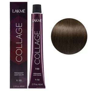 7/00 Середній блондин натуральний Крем-фарба для волосся стійка, 60 мл Permanent Hair Color COLLAGE LAКME