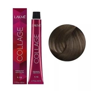 7/36 Середній блондин золотисто-коричневий  Крем-фарба для волосся стійка, 60 мл Permanent Hair Color COLLAGE LAКME