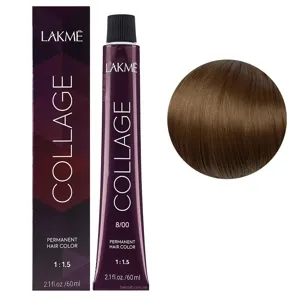 8/00 Світлий блондин натуральний Крем-фарба для волосся стійка, 60 мл Permanent Hair Color COLLAGE LAКME