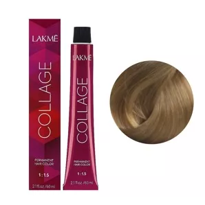 8/64 Світлий блондин коричнево-мідний  Крем-фарба для волосся стійка, 60 мл Permanent Hair Color COLLAGE LAКME