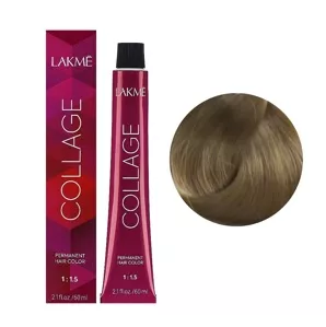 9/06 Дуже світлий блондин натурально-теплий  Крем-фарба для волосся стійка, 60 мл Permanent Hair Color COLLAGE LAКME