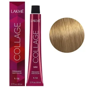 9/60 Дуже світлий блондин коричневий Крем-фарба для волосся стійка, 60 мл Permanent Hair Color COLLAGE LAКME