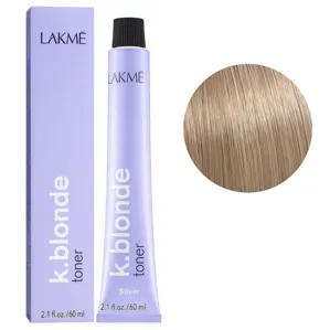 Тонер для світлого волосся SILVER (Сріблястий), 60 мл 41141 Toner K.BLONDE LAKME