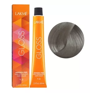8/17 Світлий блондин попелясто-синій Фарба для тонування волосся без аміаку, 60мл Demi-permanent Hair Color GLOSS LAKME
