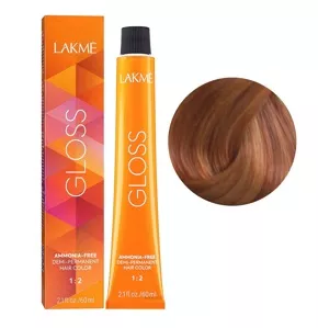 8/40 Світлий блондин мідний Фарба для тонування волосся без аміаку, 60мл Demi-permanent Hair Color GLOSS LAKME