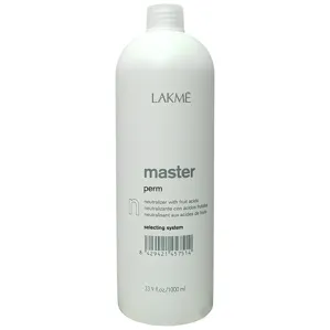 Нейтралізатор лосьйону для хімічної завивки волосся, 1000 мл 45751 Neutralizer Master Perm LAKME 