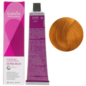 0/33 інтенсивний золотистий мікстон Стійка фарба для волосся, 60 мл Permanent Color Londa Professional