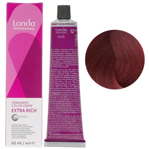 0/45 мідно-червоний микстон Стійка фарба для волосся, 60 мл Permanent Color Londa Professional