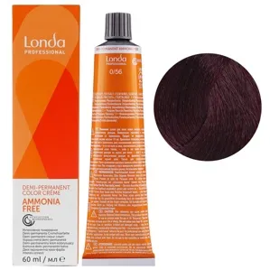 0/56 червоно-фіолетовий мікстон Демі-перманентна фарба без аміаку, 60 мл Demi-Permanent Color Londa Professional