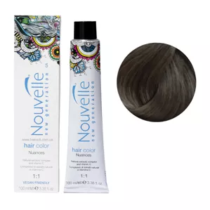 5 світло-коричневий Фарба для волосся перманентна, 100мл Permanent Hair Color Nouvelle