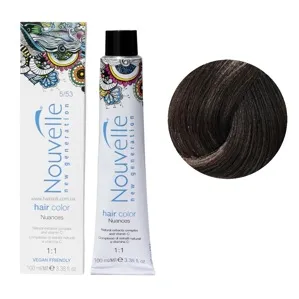 5/53 шоколад Фарба для волосся перманентна, 100мл Permanent Hair Color Nouvelle