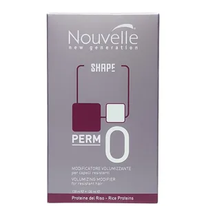 Набір "0" для хімічної завивки жорсткого волосся, 120мл+120мл VOLUMIZING MODIFIER for resistant hair PERM "0" Shape Nouvelle 