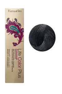 1/10 синьо-чорний Фарба для волосся 100 мл.Life Color Plus FarmaVita