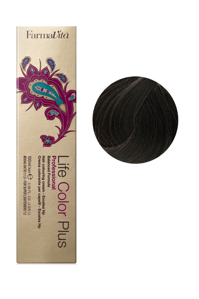 4/03 теплий каштановий Фарба для волосся 100 мл.Life Color Plus FarmaVita